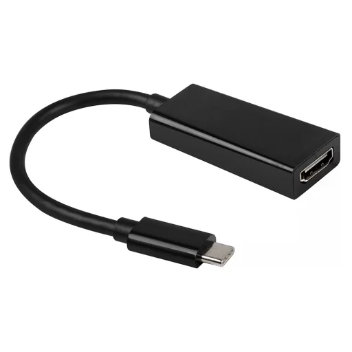USB Type-C adapter - HDMI átalakító fekete - 1
