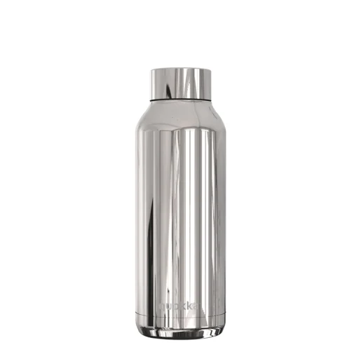 Quokka Solid vákum szigetelt vizesüveg, rozsdamentes acél kulacs 510 ml sleek silver - 1