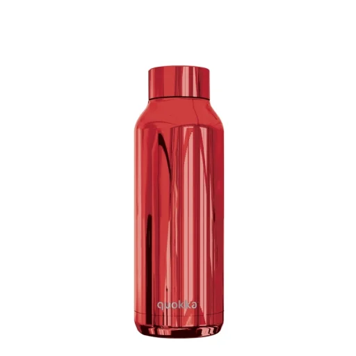 Quokka Solid vákum szigetelt vizesüveg, rozsdamentes acél kulacs 510 ml sleek ruby - 1