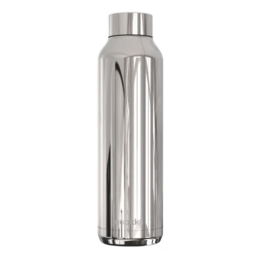 Quokka Solid vákum szigetelt vizesüveg, rozsdamentes acél kulacs 630 ml sleek silver - 1