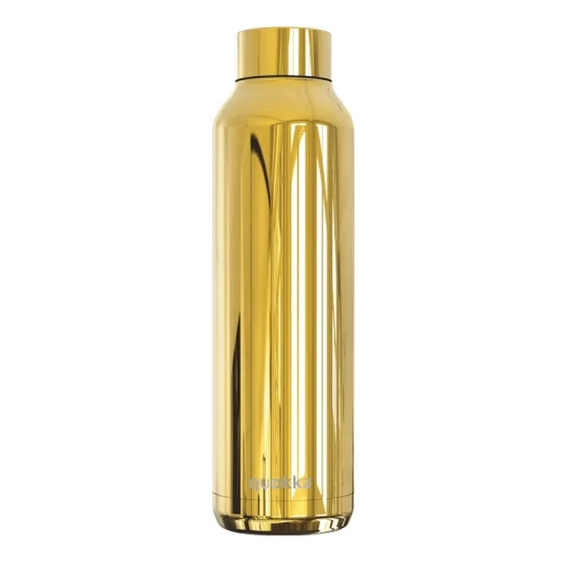 Quokka Solid vákum szigetelt vizesüveg, rozsdamentes acél kulacs 630 ml sleek gold - 1
