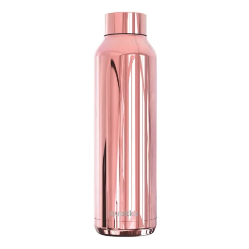 Quokka Solid vákum szigetelt vizesüveg, rozsdamentes acél kulacs 630 ml sleek rose gold - 1