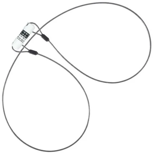 Dunlop kerékpárzár számkombinációval (szürke) - 2