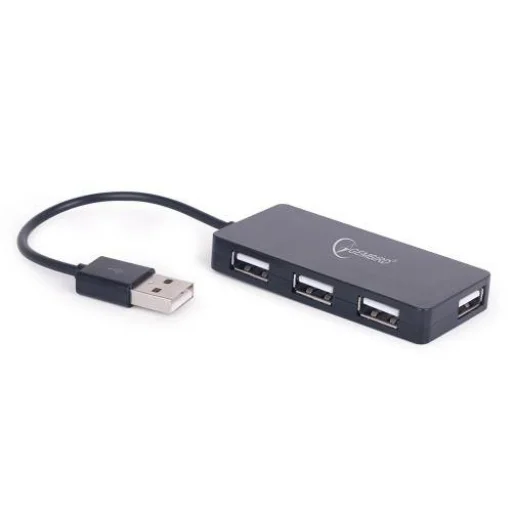 Gembird USB HUB elosztó adapter fekete - 2