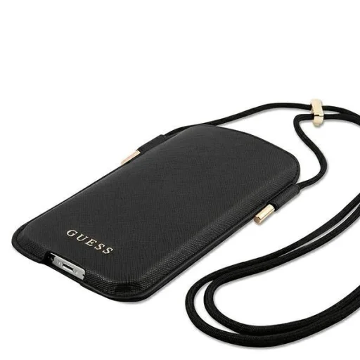 Guess GUHCP12MSAPSBK Saffiano 6.1'' telefontartó fekete - 4
