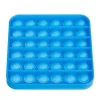 Anti stressz, színes stressz levezető négyzet kék színben thumbnail