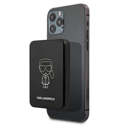 Karl Lagerfeld KLPBMSOIBK Powerbank 3000mAh MagSafe kompatibilis fekete - 1