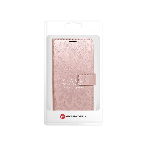 Samsung A52 5G / A52 ( 4G ) Forcell Mezzo fliptok Mandala rose gold - 6
