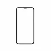 IPHONE X 5D kijelzővédő üvegfólia fekete thumbnail