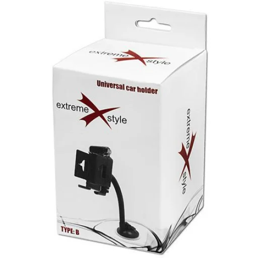 Extreme Univerzális autós telefontartó műszerfalra fekete - 2