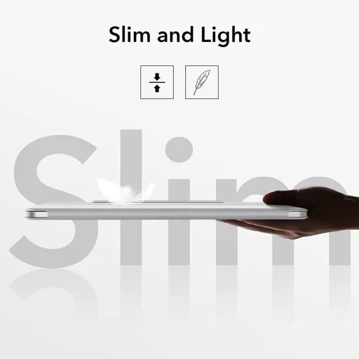 iPad Pro 12.9 2020/2021 ESR Rebound Magnetic tok Ezüst - 2