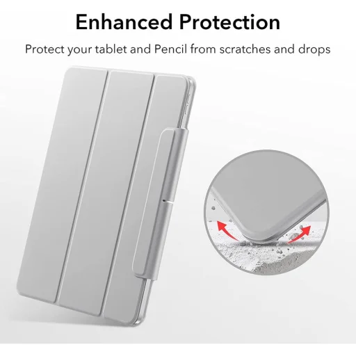 iPad Pro 12.9 2020/2021 ESR Rebound Magnetic tok Ezüst - 3