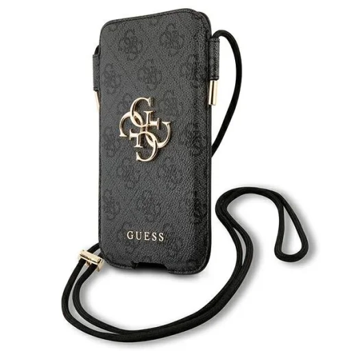 Guess GUHCP12L4GPSGR Metal Logo 6.7'' telefontartó fekete - 1