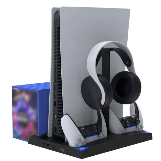 iPega P5013 Töltő és hűtőállomás PS5 konzolhoz és kontrollerhez - 4