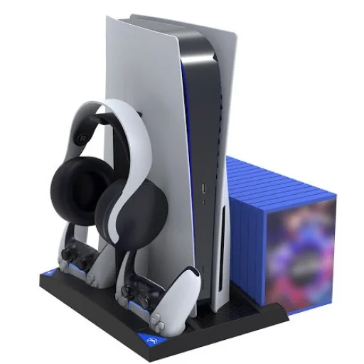 iPega P5013 Töltő és hűtőállomás PS5 konzolhoz és kontrollerhez - 1