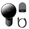 Baseus WXJN-01 Big Energy Autós telefontartó és vezeték nélküli töltő(MagSafe) fekete - 6