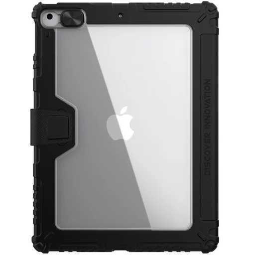 iPad 10.2 2019/2020/2021 8th Nillkin Bumper PRO Protective Stand tok fekete - 3