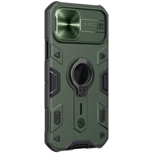 iPhone 12 Pro Max Nillkin CamShield Armor Metal tok zöld - 3
