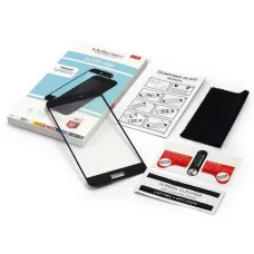 Samsung Galaxy A12 MyScreen Lite Edge kijelzővédő üvegfólia fekete