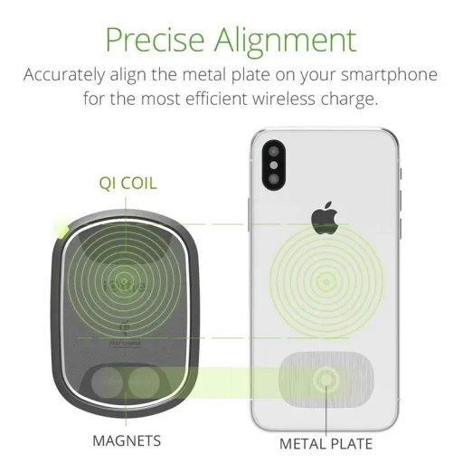 iOttie iTap Wireless 2 Szellőzőre helyezhető mágneses autós telefontartó vezeték nélküli Qi töltéssel - 2