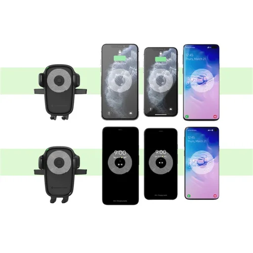 iOttie Easy One Touch Wireless 2 Műszerfalra helyezhető telefontartó és Qi vezeték nélküli töltő - 4