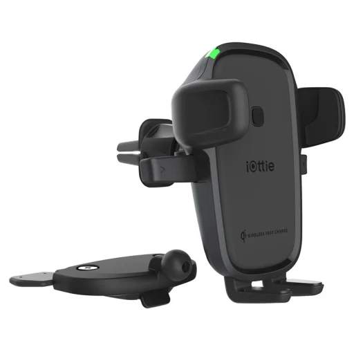 iOttie Easy One Touch Wireless 2 Szellőzőre vagy CD meghajtóba helyezhető telefontartó és Qi vezeték nélküli töltő - 8