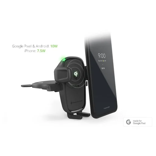 iOttie Easy One Touch Wireless 2 Szellőzőre vagy CD meghajtóba helyezhető telefontartó és Qi vezeték nélküli töltő - 6