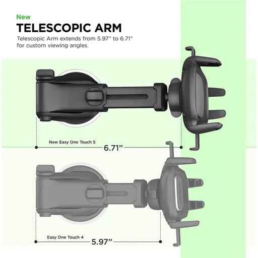 iOttie Easy One Touch 5 Műszerfalra vagy szélvédőre helyezhető telefontartó - 3