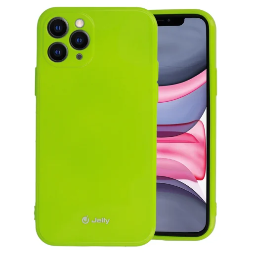 Jelly szilikon tok iPhone 11 Pro lime - 1