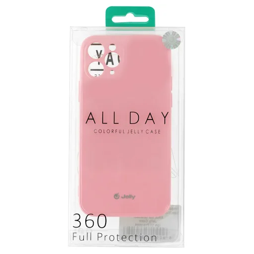 Jelly szilikon tok iPhone 7/8/SE 2020 light pink - 6