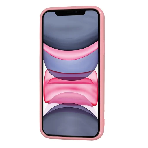 iPhone 12 Pro MAX Jelly szilikon tok világos pink - 2