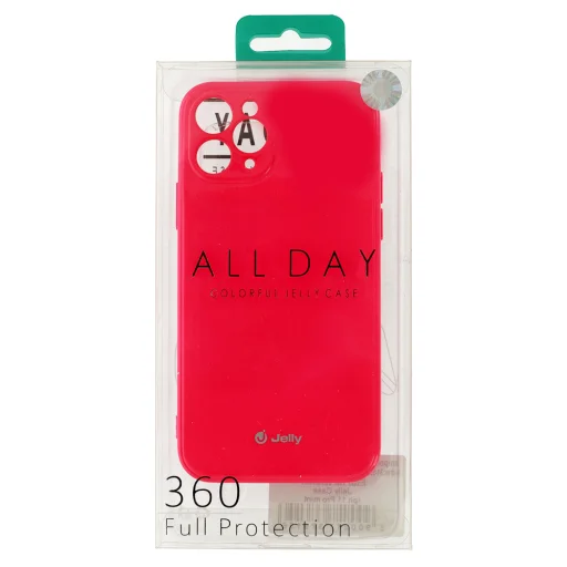 Samsung Galaxy A02 Jelly szilikon tok pink - 4