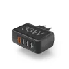 HAMA POWER CHARGER HÁLÓZATI TÖLTŐ ADAPTER 33W 4xUSB (1xQC3.0, 3x USB-A) FEKETE thumbnail