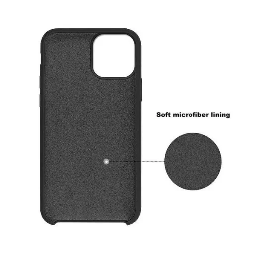 SAMSUNG GALAXY A72 Szilikon tok fekete - 2