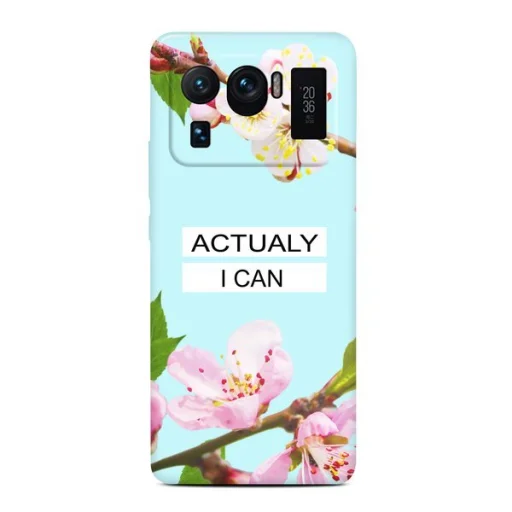 XIAOMI MI 11 ULTRA Casegadget Actualy I Can mintás tok - 1