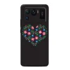 XIAOMI MI 11 ULTRA Casegadget fekete szív mintás tok