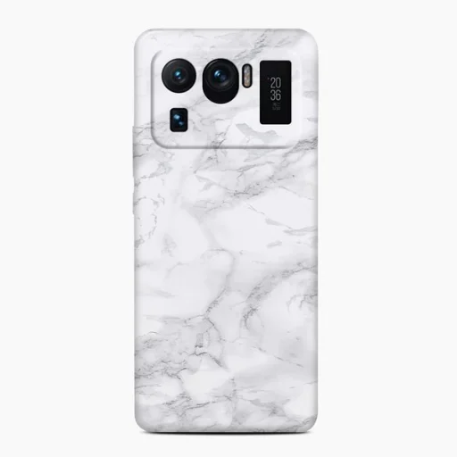 XIAOMI MI 11 ULTRA Casegadget szürke márvány mintás tok - 1