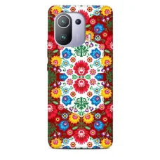 XIAOMI MI 11 PRO Casegadget folk virág mintás tok