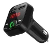 Bluetooth 4.2 2xUSB FM Transmitter 3.4A Töltéssel, TF / microSD kártyaolvasóval B2 fekete thumbnail