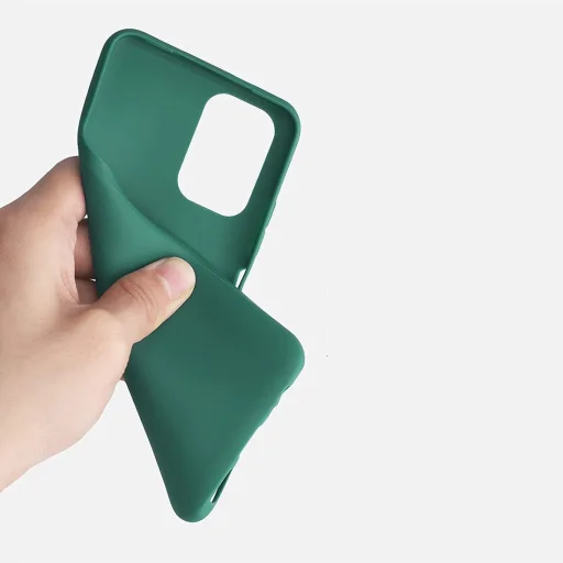 XIAOMI REDMI NOTE 10 Szilikon tok zöld - 4