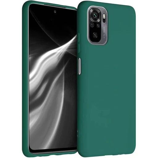 XIAOMI REDMI NOTE 10 Szilikon tok zöld - 1