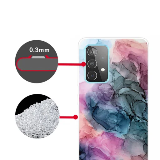 SAMSUNG GALAXY A32 4G Slim Art Marble TPU tok minta H - 4