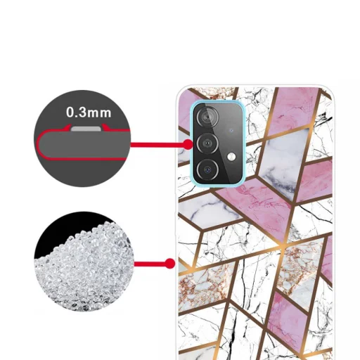 SAMSUNG GALAXY A72 4G / 5G Slim Art Marble TPU tok minta Q - 4