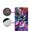 Samsung Galaxy A52 4G / 5G Slim Art Marble TPU tok háromszög mintás thumbnail