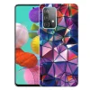 Samsung Galaxy A52 4G / 5G Slim Art Marble TPU tok háromszög mintás thumbnail