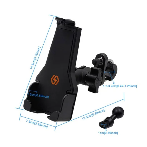 Univerzális állítható bicikli kormányra rögzíthető telefontartó - 13