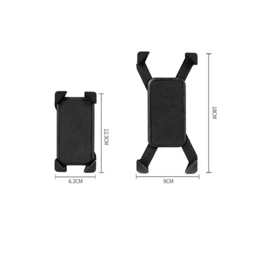 Univerzális biciklis telefontartó, kormányra szerelhető - 6