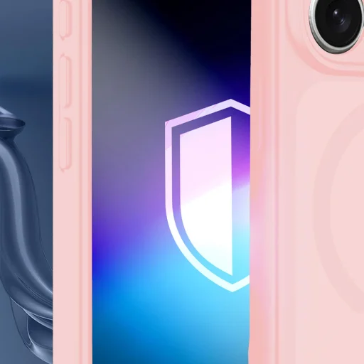 iPhone 17 Pro/18 Pro ružové puzdro 3mk Misty MagCase - 3