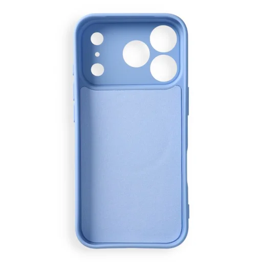  Apple iPhone 17 Pro Max / 18 Pro Max világoskék Silicone Mag Cover tok, MagSafe kompatibilis, kameravédelemmel - 5