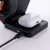Tech-protect A56 3v1 magnetická bezdrôtová nabíjačka MagSafe 25W Qi2.2 čierna thumbnail